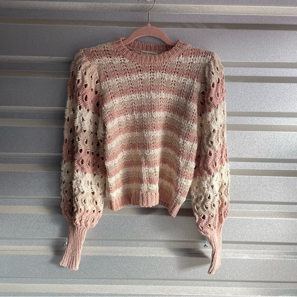 Ulla Johnson Venus balloon sleeve sweater - Picture 1 of 8